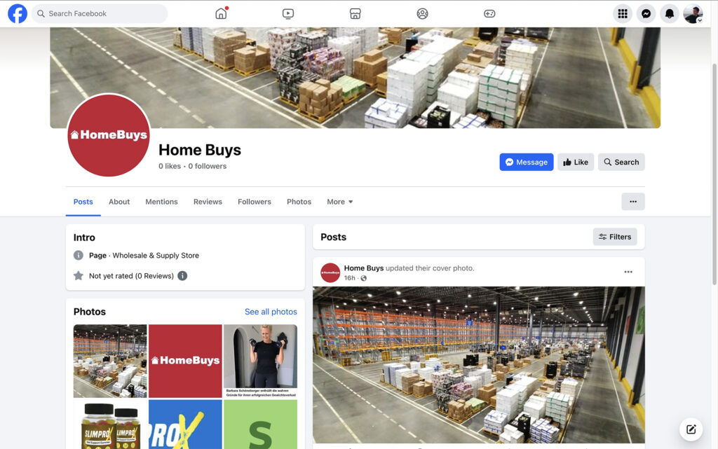 Google users searched online for a Samashmusic.store reviews scam about a website posing as HomeBuys selling Honda generators for cheap prices.