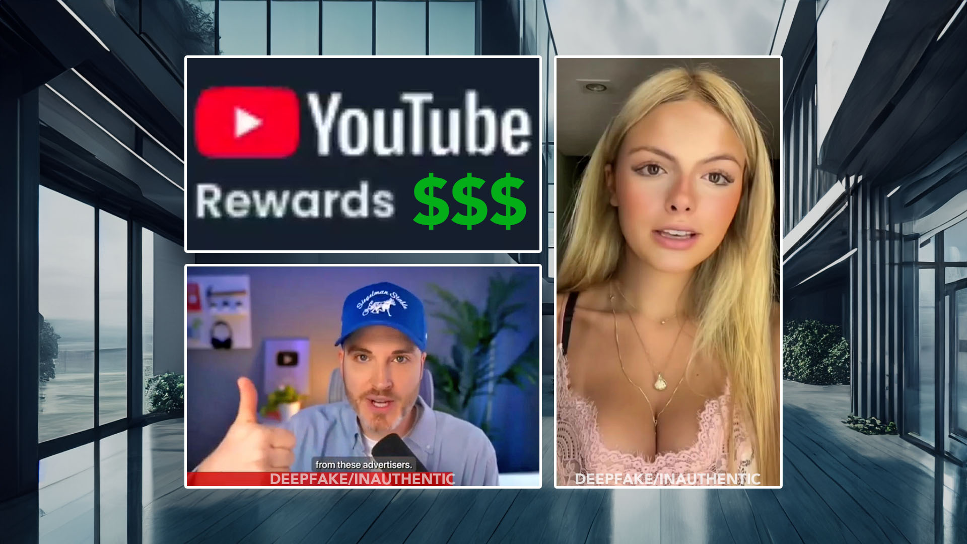 Online scammers marketed a deceptive scheme in the summer of 2025, claiming a YouTube Rewards program or app could earn users money.