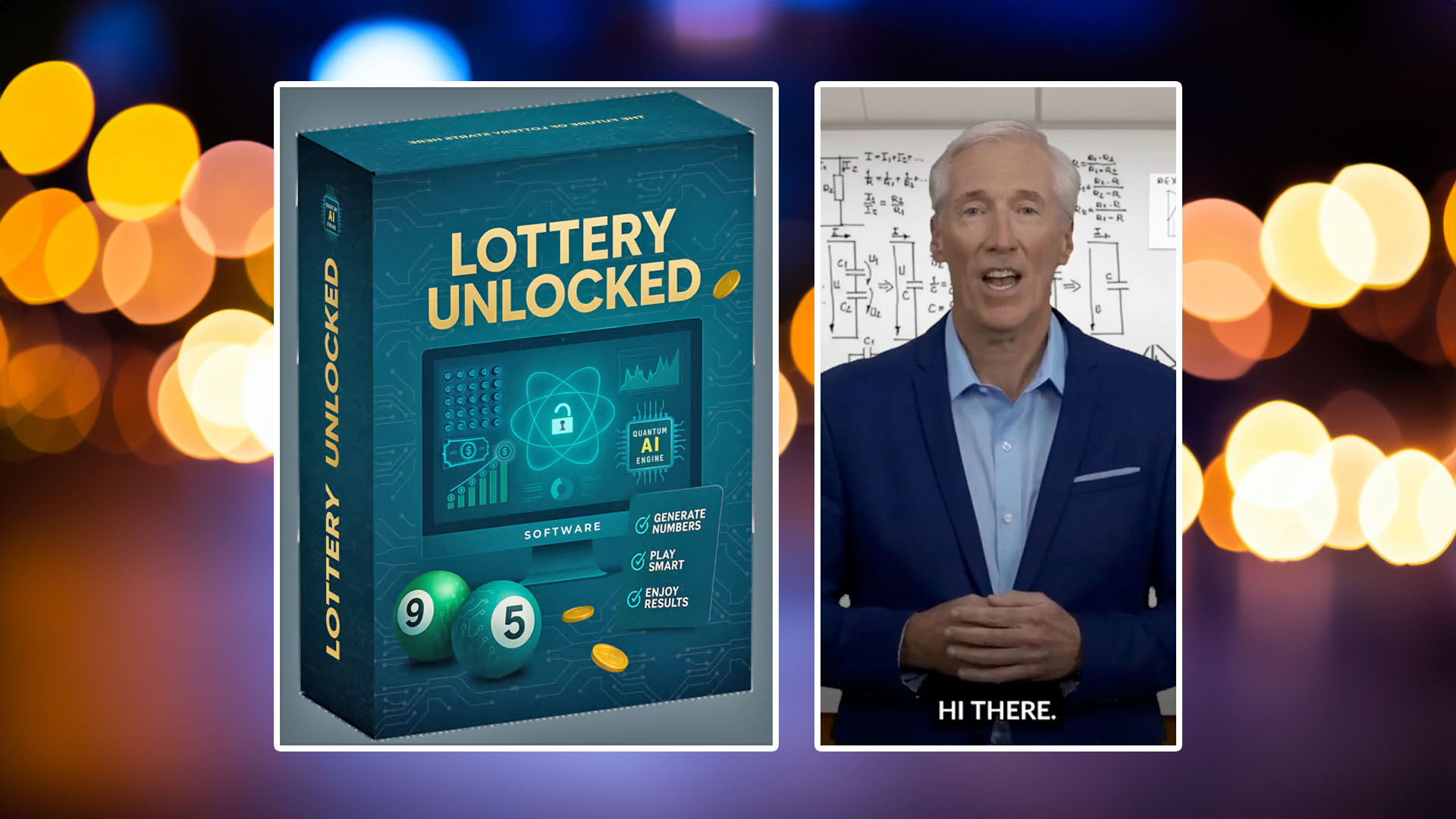 Online scammers promoted a product named Lottery Unlocked, promising a lifetime of riches with multiple lottery wins — all thanks to AI.