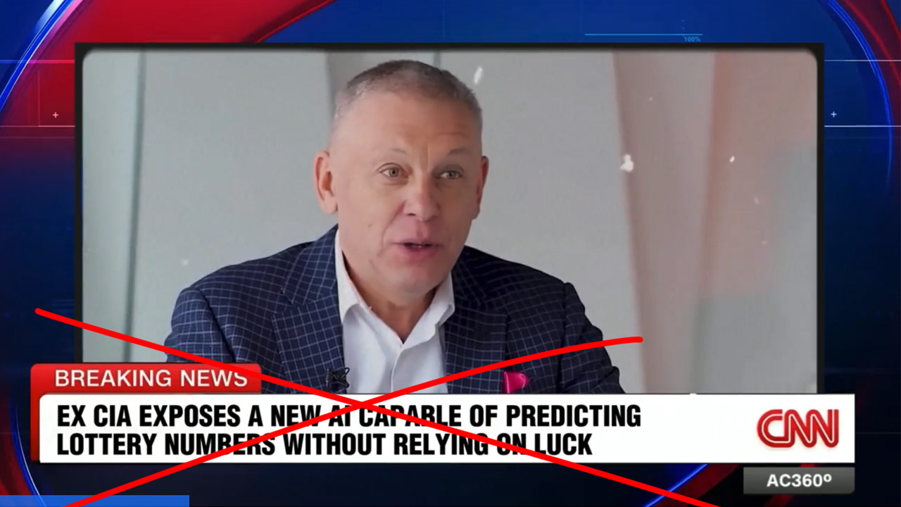 Scammers marketed a supposed "lottery gap," alleging an ex-CIA agent and NASA engineer named Dr. Leonard Voss designed a special AI-based app.