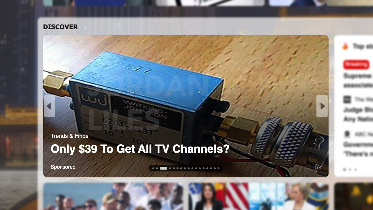 Users searched for UltraLink Antenna reviews, hoping to find information about a device promising to provide cord cutters' all TV channels.