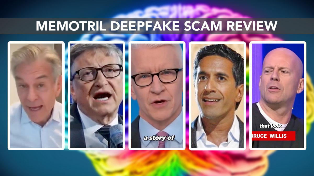 Users searching for MemoTril reviews should stop and learn about a dangerous deepfake scam featuring the alleged memory loss supplements.