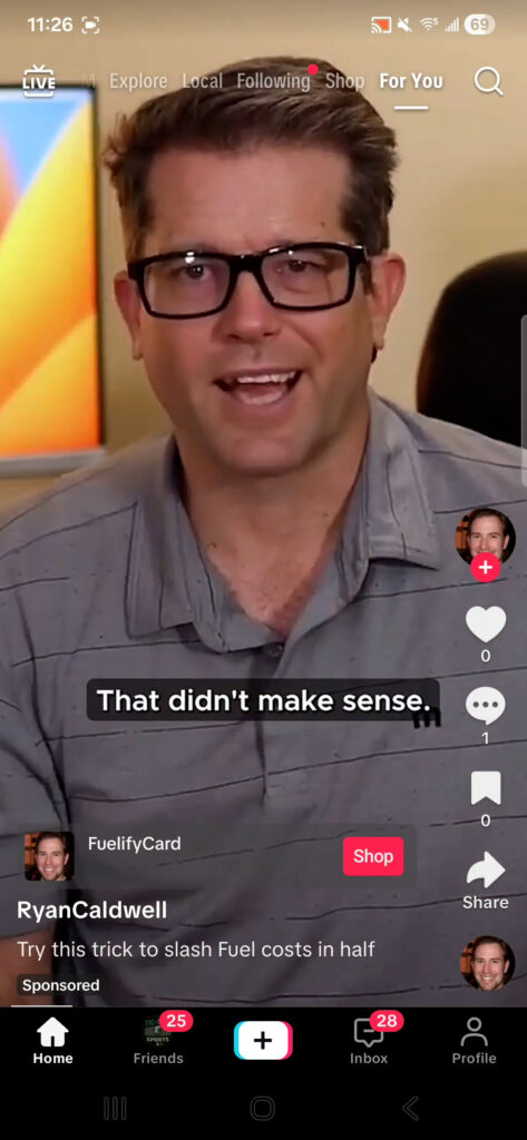 AI-generated "Marcus" mechanic deepfake from TikTok ads claiming to be from Marcus Auto Repair in Phoenix.